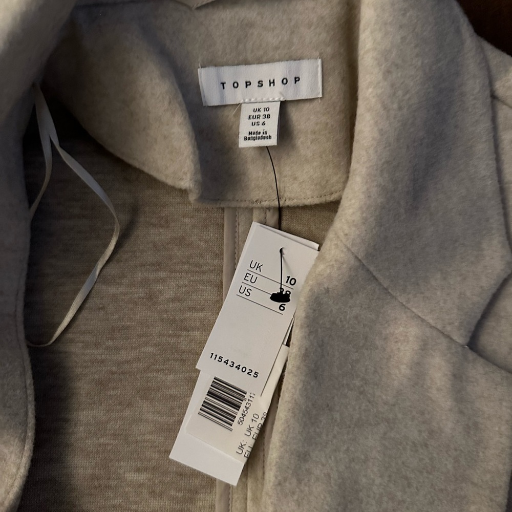 Light weight open coat
